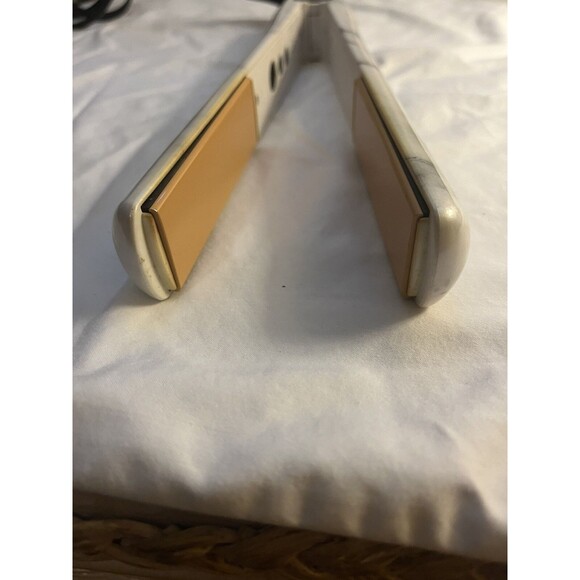 CHI "Mod Marble" 1" Ceramic Hairstyling Flat Iron White Model GF8192 - Tested - Picture 4 of 7